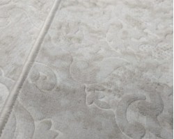 طقم دعسات حمام ٥٠ × ٨٠ سادة محفر ٣ قطع تركي